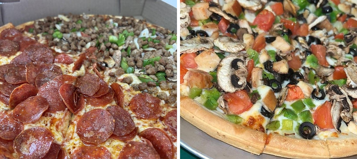 Pizza Planet Menu